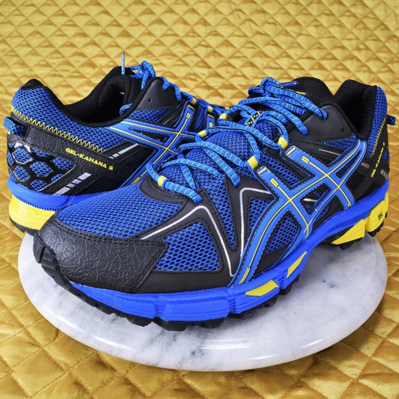 asics gel kahana 8 mens blue